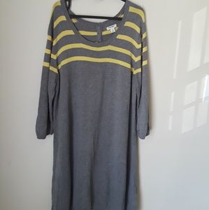 Old Navy Gray Sweater Dress Size XL I46